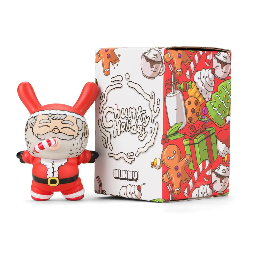 Chunky Holiday Dunny by Alex Solis - Santa Edition - Image 8