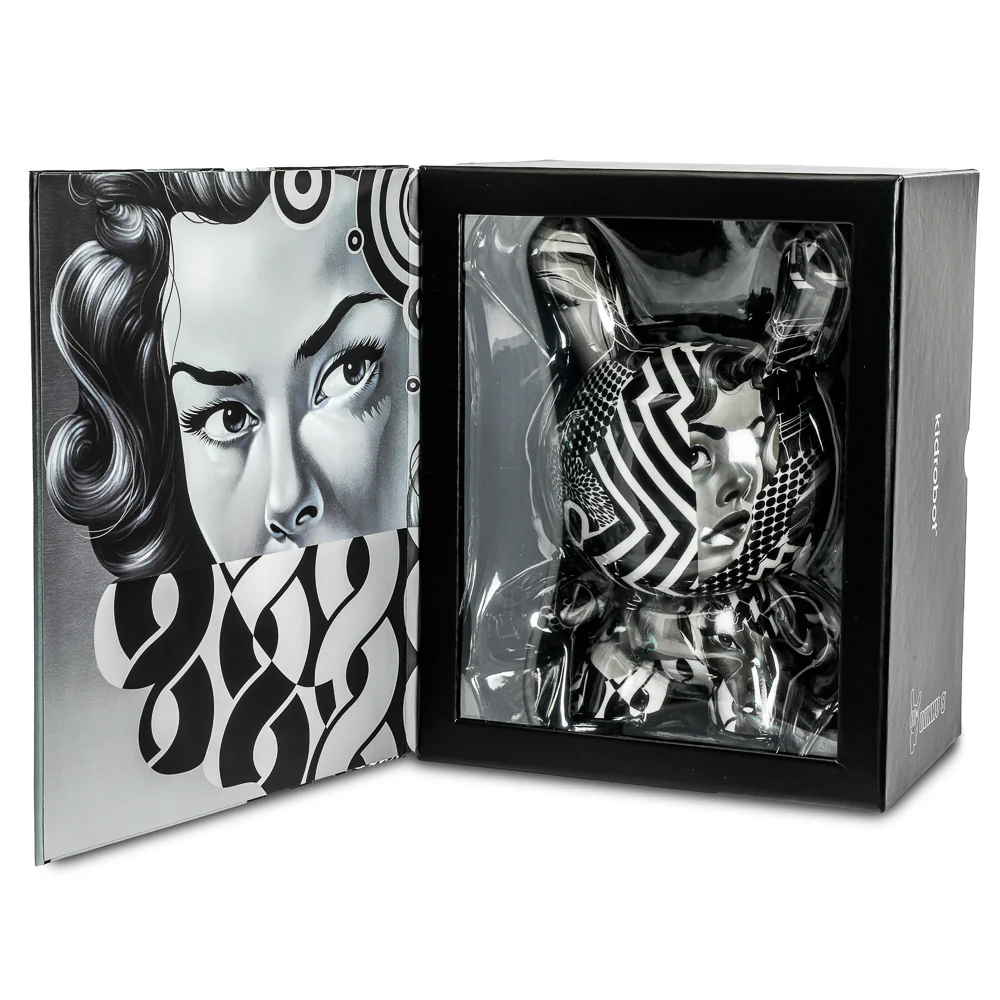 20th Anniversary Monochromic Dunny 8" Art Figure by Tristan Eaton (Limited Edition of 1000) - Image 10