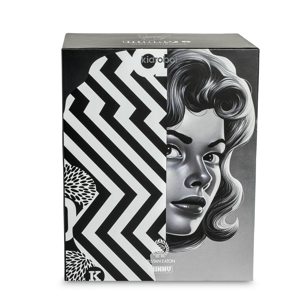 20th Anniversary Monochromic Dunny 8" Art Figure by Tristan Eaton (Limited Edition of 1000) - Image 11