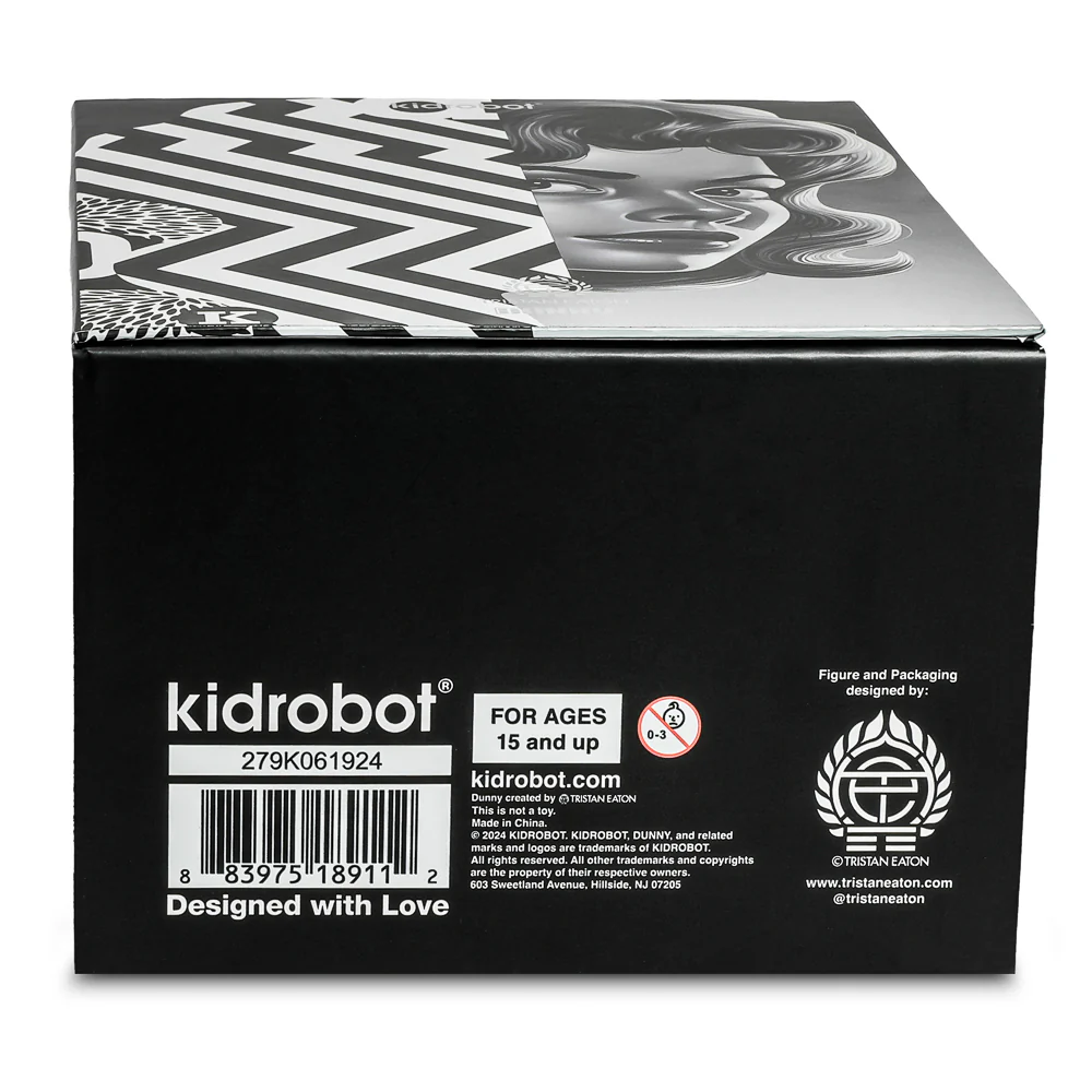 20th Anniversary Monochromic Dunny 8" Art Figure by Tristan Eaton (Limited Edition of 1000) - Image 15