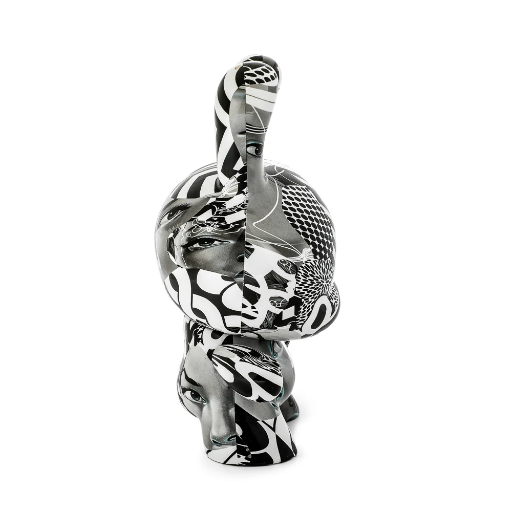 20th Anniversary Monochromic Dunny 8" Art Figure by Tristan Eaton (Limited Edition of 1000) - Image 3