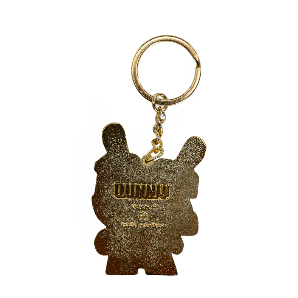 2024 CON EXCLUSIVE: 20th Anniversary Solid Metal Dunny Keychain - “Goldchrome” by Tristan Eaton (Limited Edition of 200) - Image 4