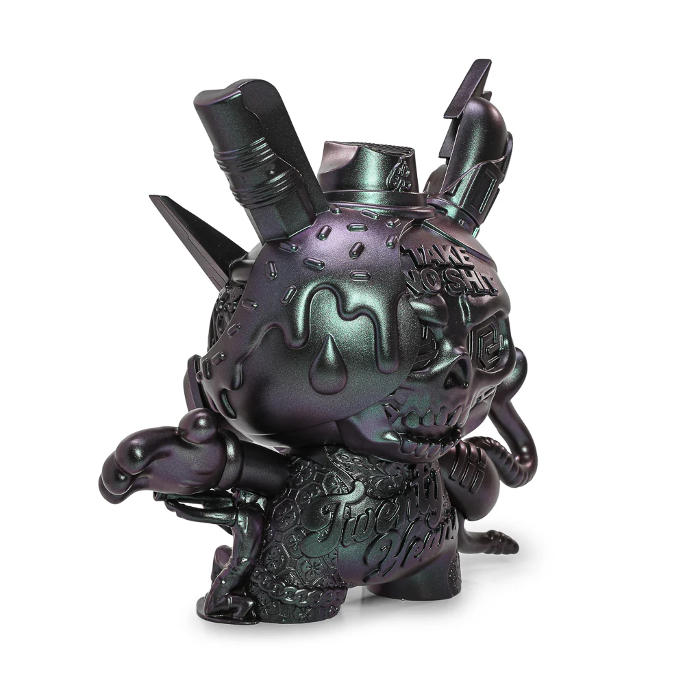 20th Anniversary Still Life Dunny 8" Art Figure by Tristan Eaton - Mystic Black Edition (Limited Edition of 300) - Image 12