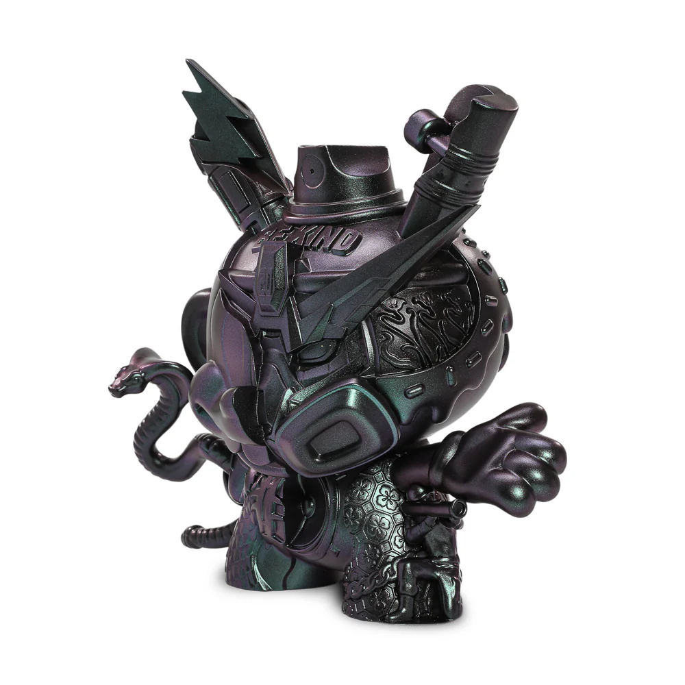 20th Anniversary Still Life Dunny 8" Art Figure by Tristan Eaton - Mystic Black Edition (Limited Edition of 300) - Image 15