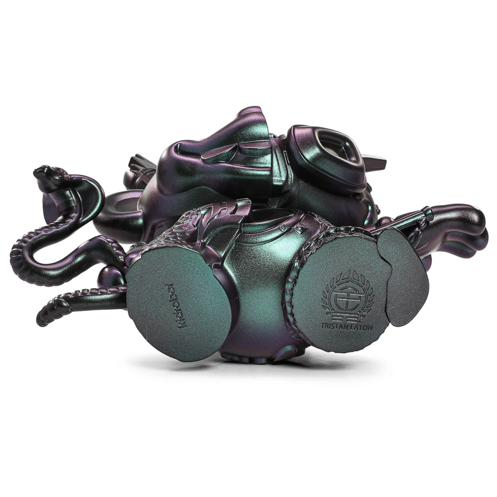 20th Anniversary Still Life Dunny 8" Art Figure by Tristan Eaton - Mystic Black Edition (Limited Edition of 300) - Image 17