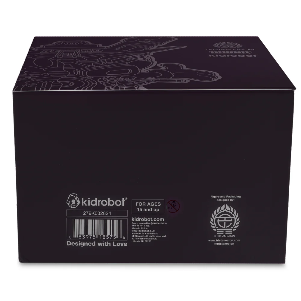 20th Anniversary Still Life Dunny 8" Art Figure by Tristan Eaton - Mystic Black Edition (Limited Edition of 300) - Image 24