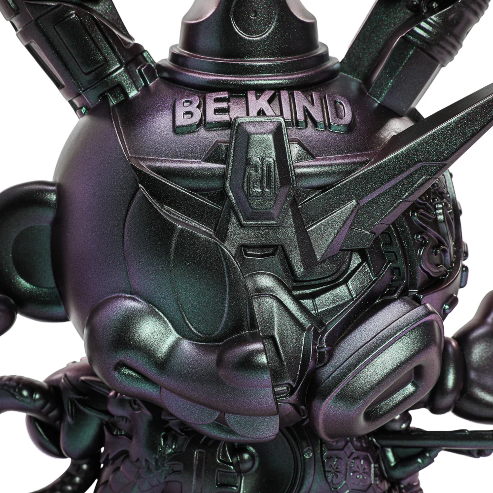 20th Anniversary Still Life Dunny 8" Art Figure by Tristan Eaton - Mystic Black Edition (Limited Edition of 300) - Image 3