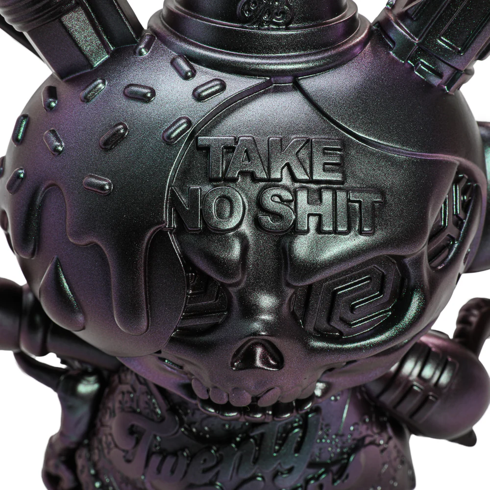 20th Anniversary Still Life Dunny 8" Art Figure by Tristan Eaton - Mystic Black Edition (Limited Edition of 300) - Image 4