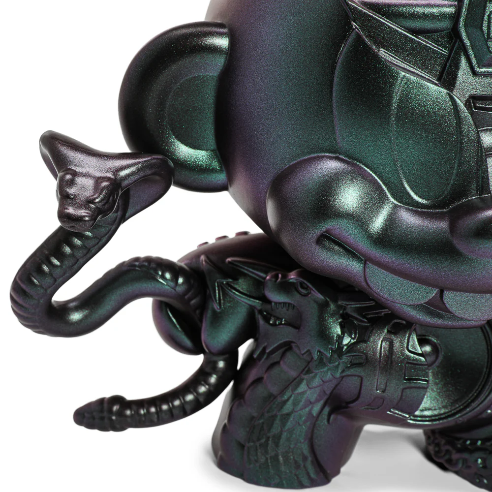 20th Anniversary Still Life Dunny 8" Art Figure by Tristan Eaton - Mystic Black Edition (Limited Edition of 300) - Image 5