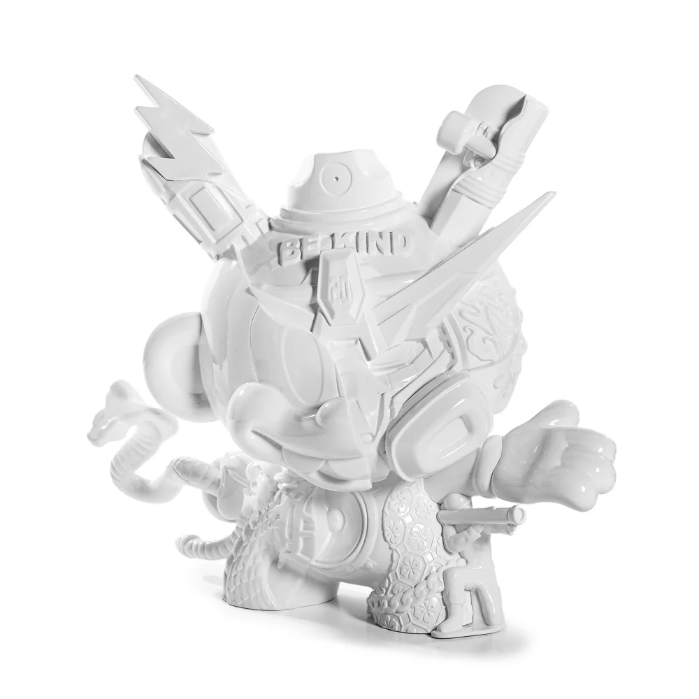 20th Anniversary Still Life Dunny 8" Art Figure - “Shock White” by Tristan Eaton - Image 12