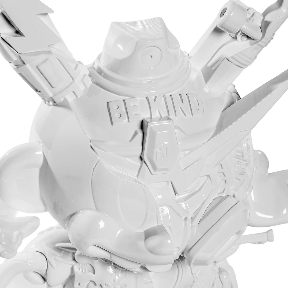 20th Anniversary Still Life Dunny 8" Art Figure - “Shock White” by Tristan Eaton - Image 13