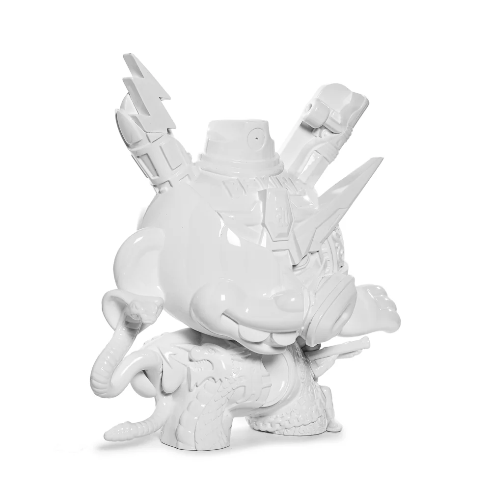 20th Anniversary Still Life Dunny 8" Art Figure - “Shock White” by Tristan Eaton - Image 3