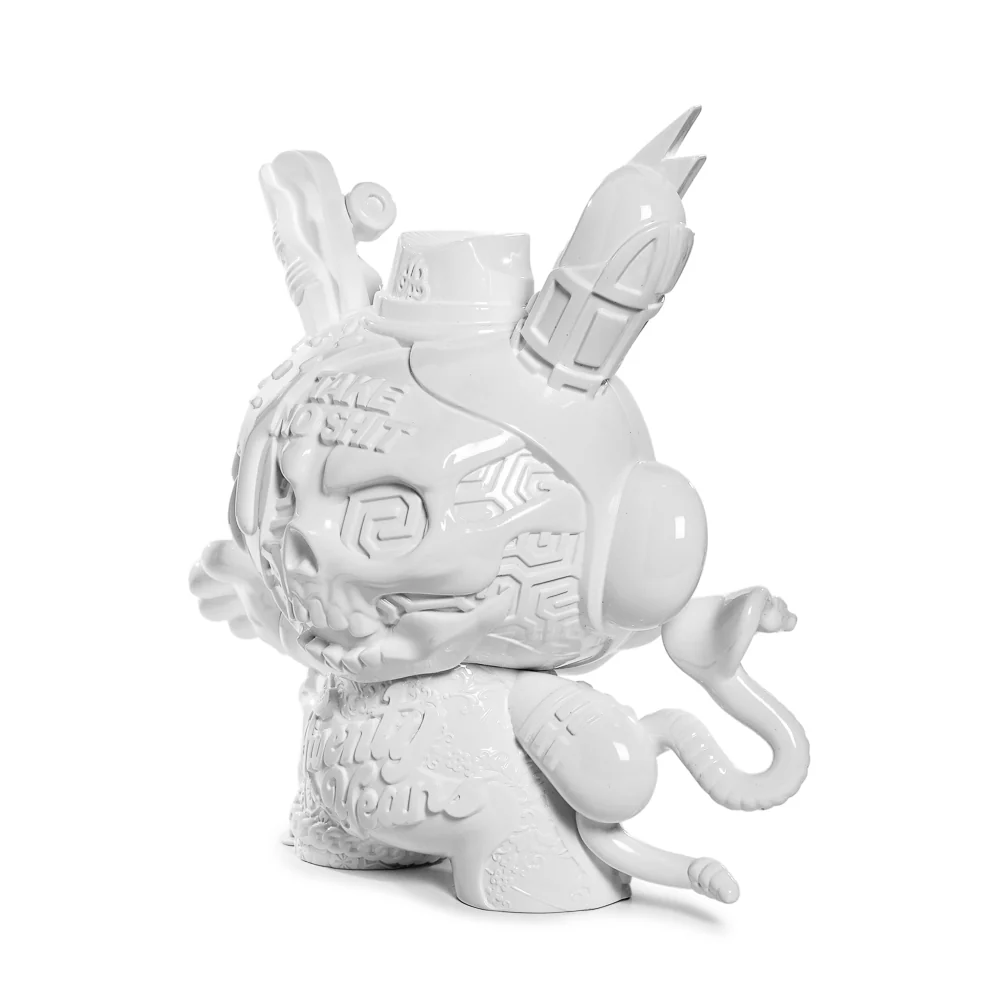 20th Anniversary Still Life Dunny 8" Art Figure - “Shock White” by Tristan Eaton - Image 5