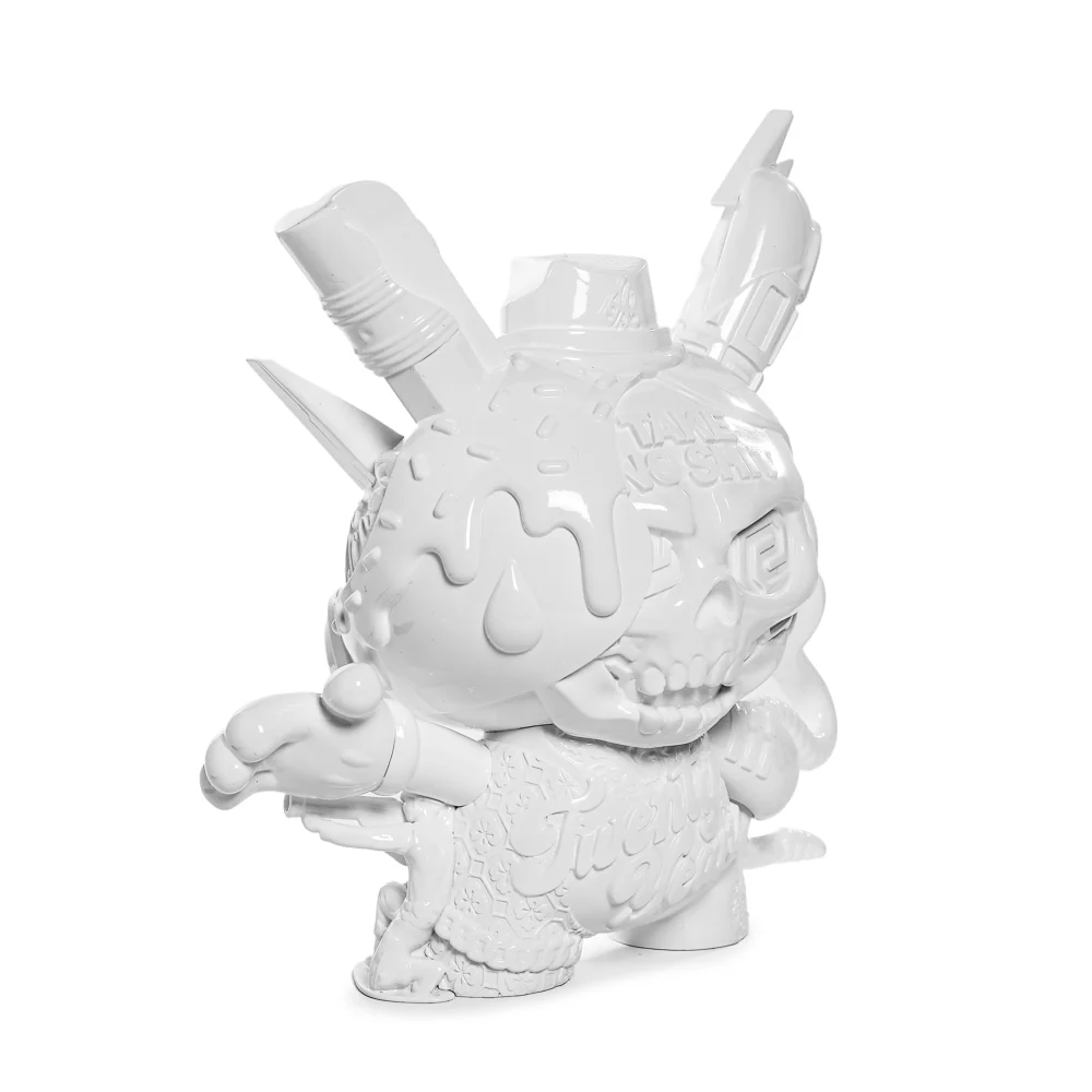 20th Anniversary Still Life Dunny 8" Art Figure - “Shock White” by Tristan Eaton - Image 7