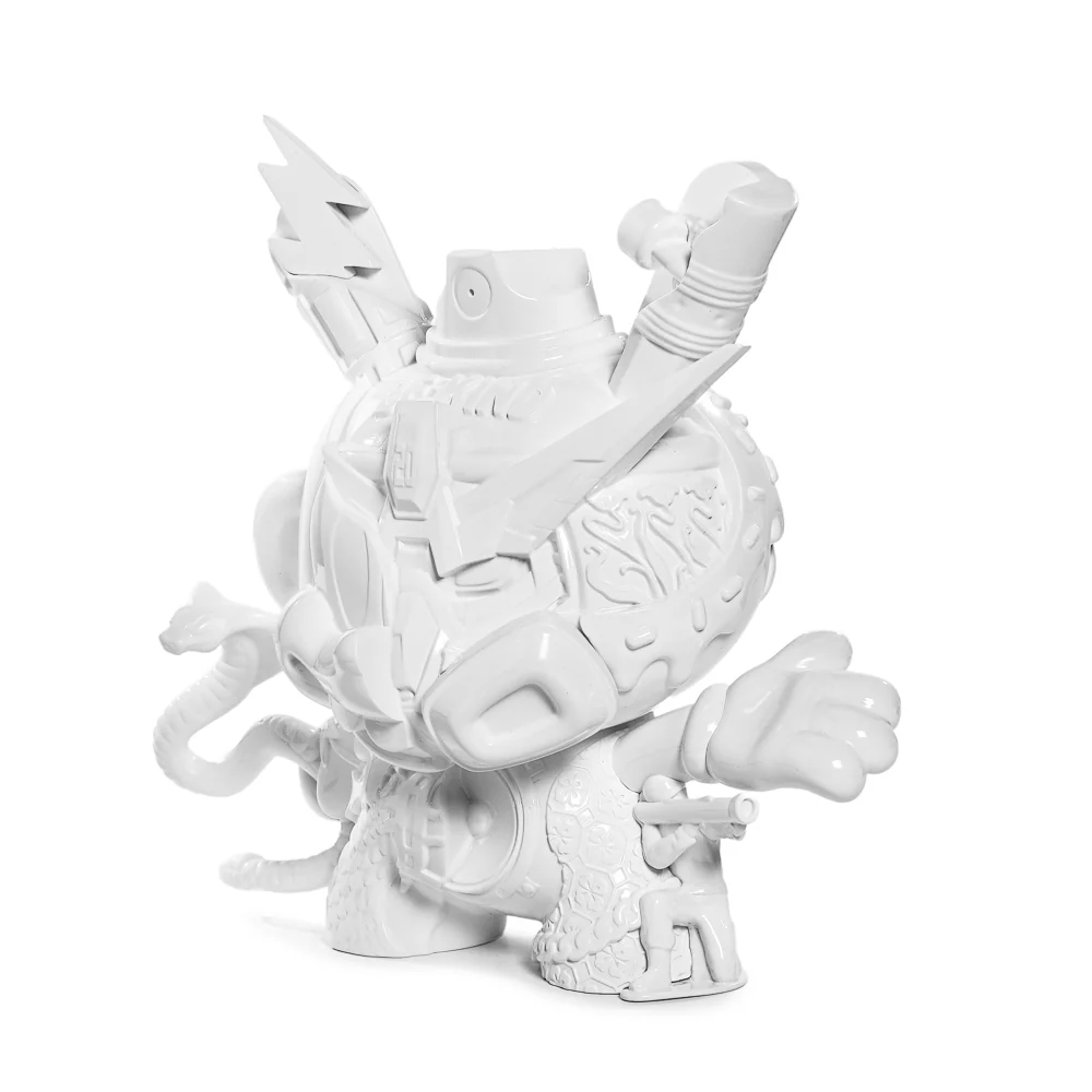 20th Anniversary Still Life Dunny 8" Art Figure - “Shock White” by Tristan Eaton - Image 9