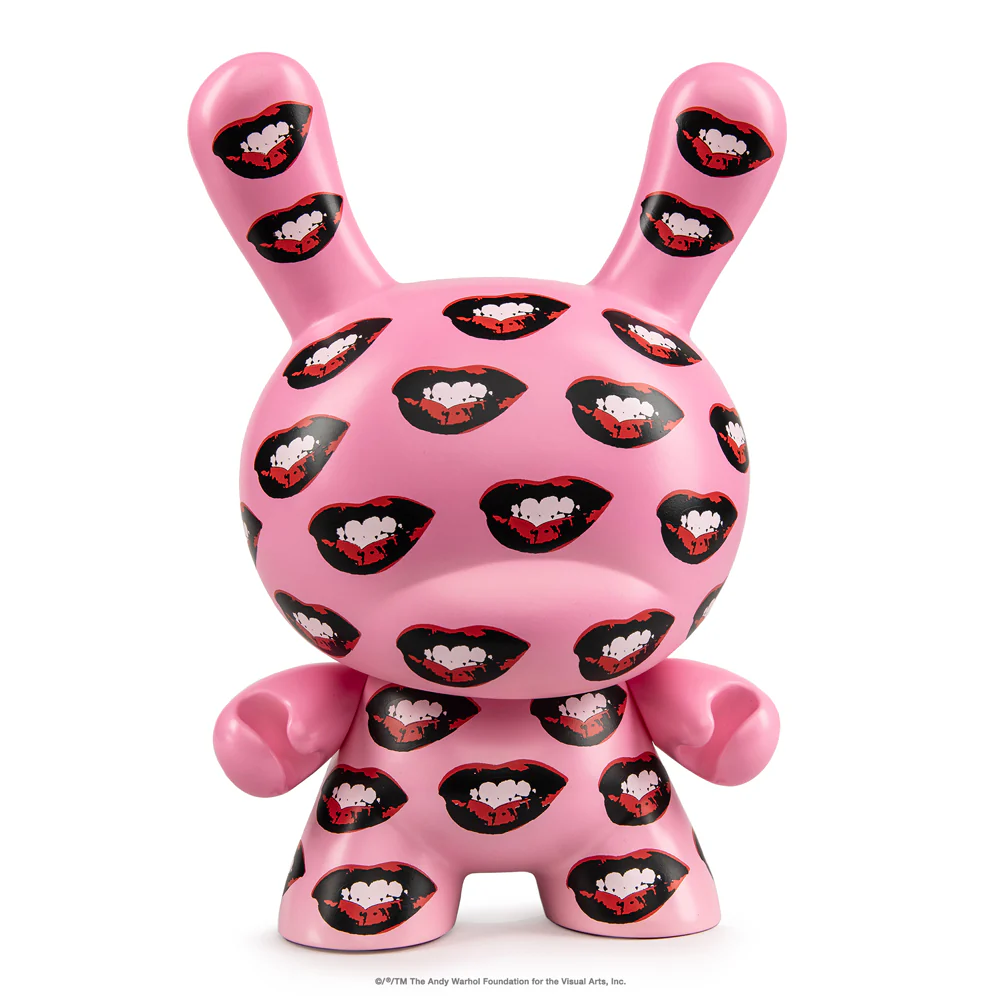 Andy Warhol 8" Masterpiece "Marilyn Lips" Dunny - Image 3
