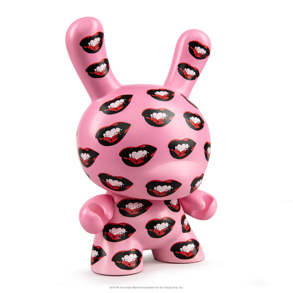 Andy Warhol 8" Masterpiece "Marilyn Lips" Dunny - Image 5