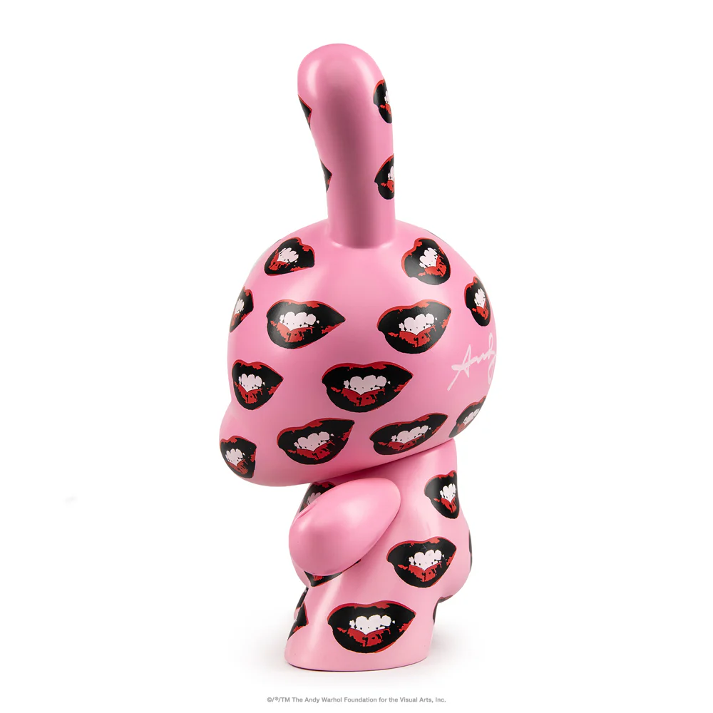 Andy Warhol 8" Masterpiece "Marilyn Lips" Dunny - Image 7