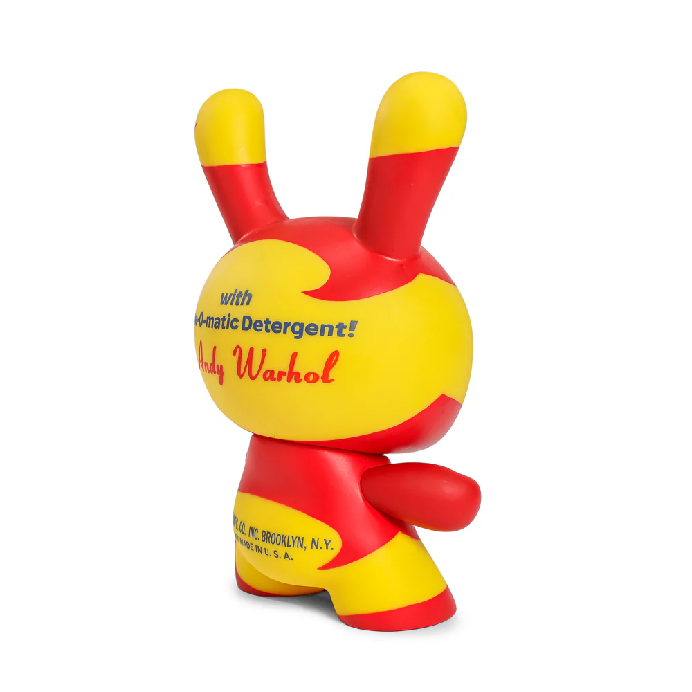 Andy Warhol 8" Masterpiece Vinyl Yellow Brillo Box Dunny - Limited Edition of 300 - Image 10