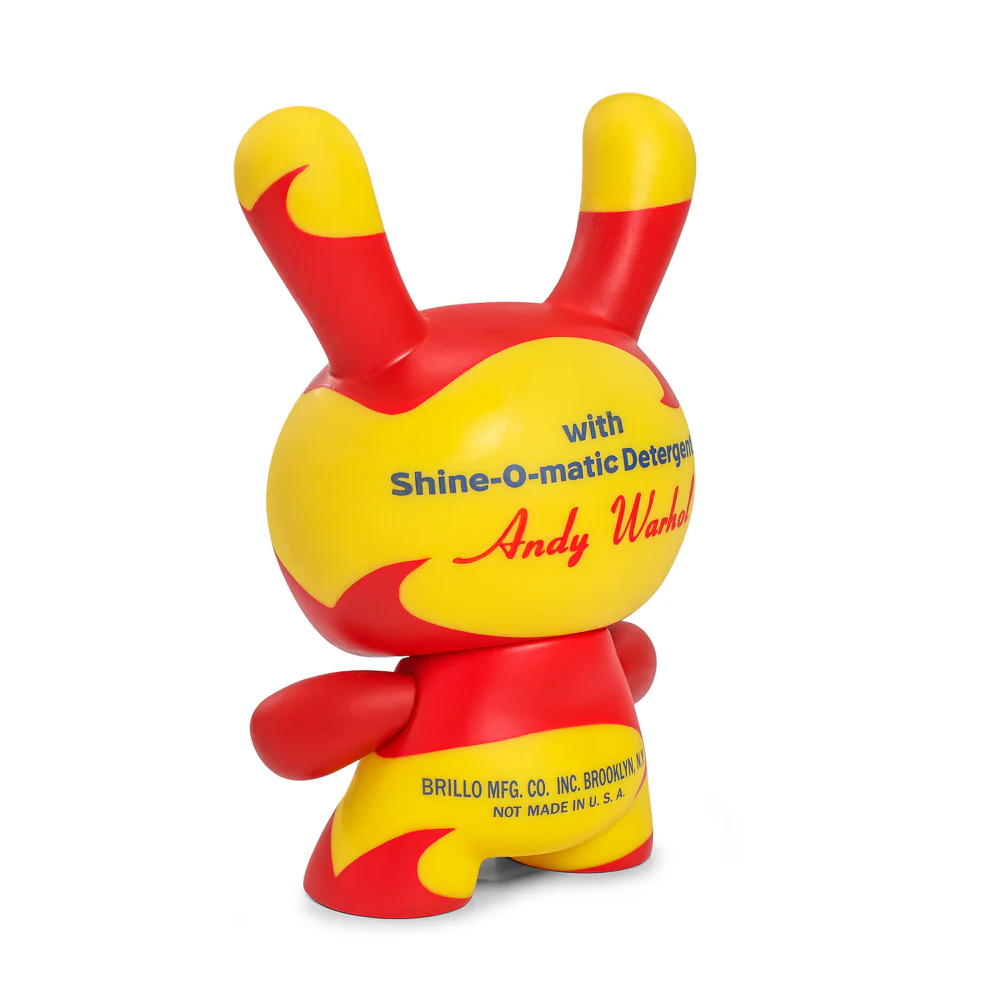 Andy Warhol 8" Masterpiece Vinyl Yellow Brillo Box Dunny - Limited Edition of 300 - Image 11