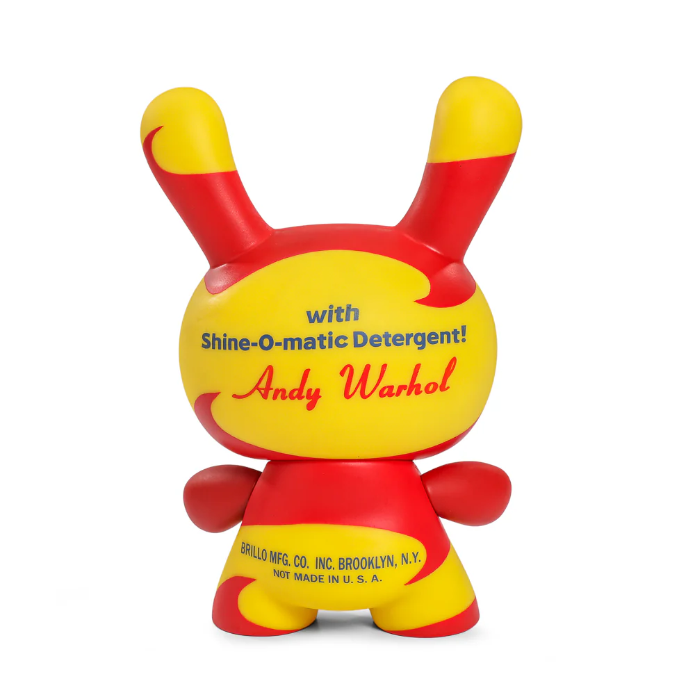 Andy Warhol 8" Masterpiece Vinyl Yellow Brillo Box Dunny - Limited Edition of 300 - Image 14
