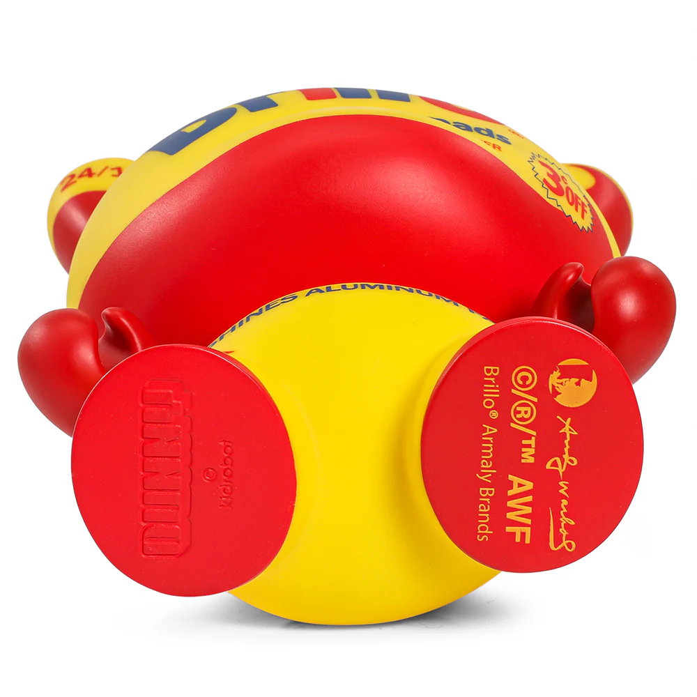 Andy Warhol 8" Masterpiece Vinyl Yellow Brillo Box Dunny - Limited Edition of 300 - Image 18