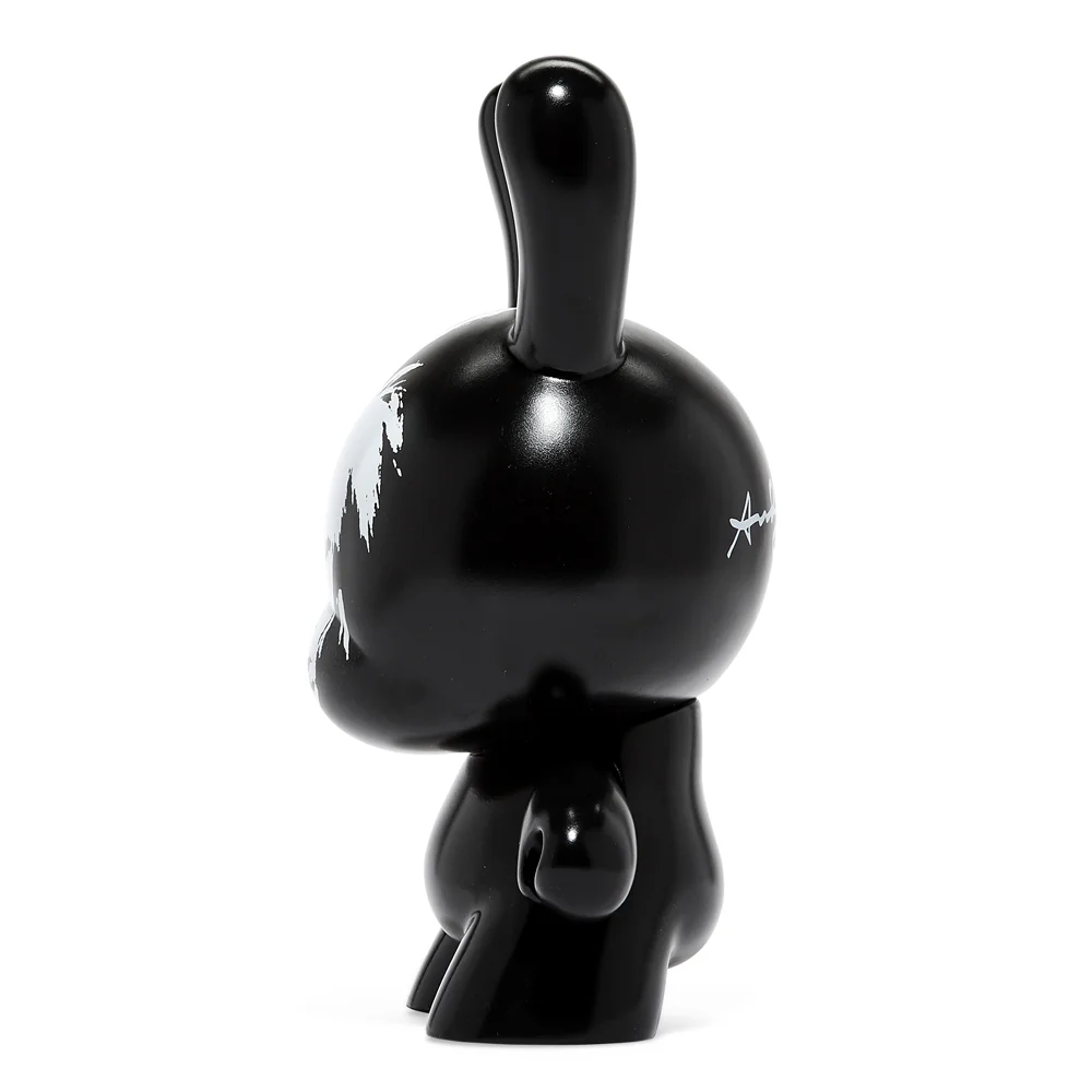 Andy Warhol Fright Wig Self-Portrait 8" Masterpiece Dunny - Monochrome Edition - Image 6
