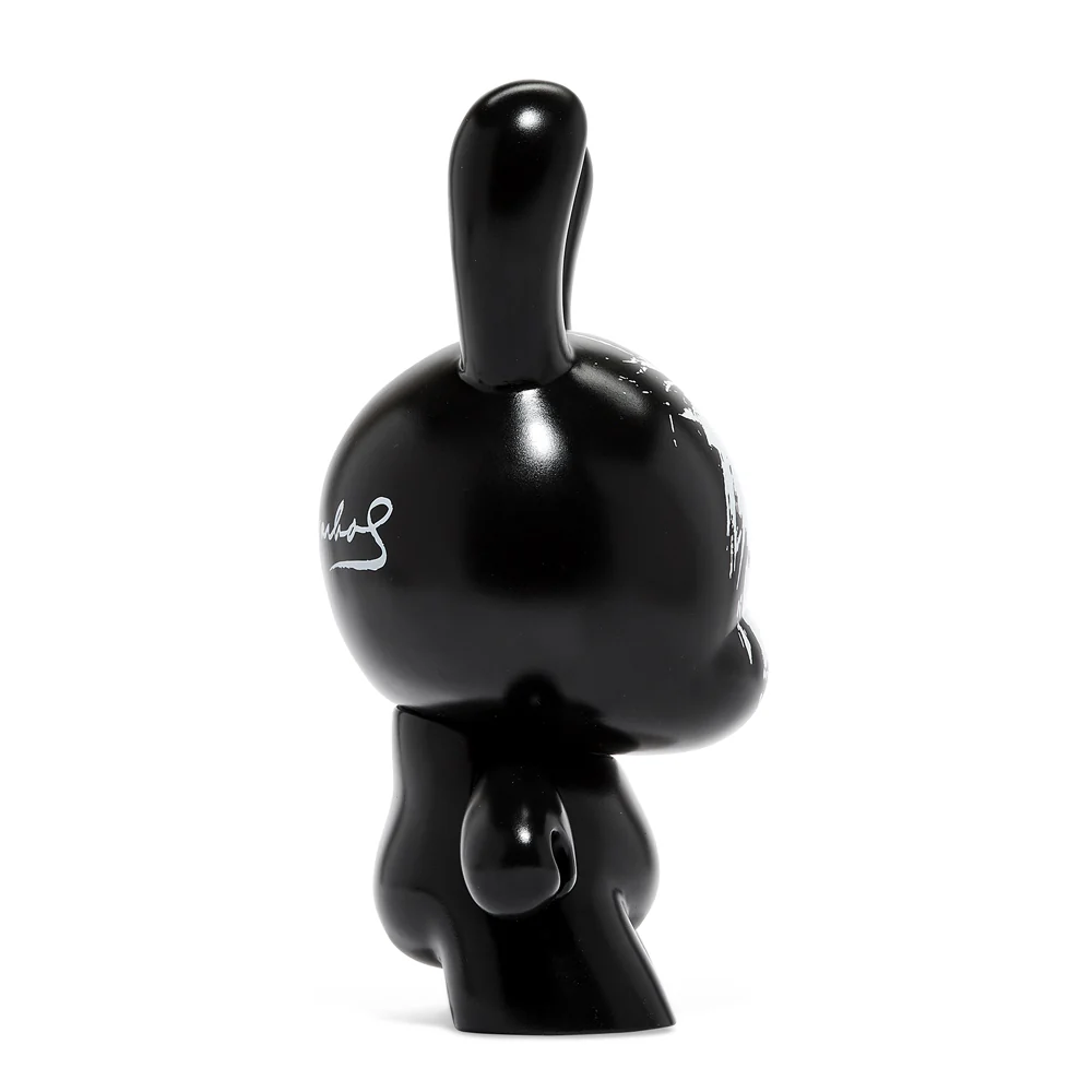 Andy Warhol Fright Wig Self-Portrait 8" Masterpiece Dunny - Monochrome Edition - Image 9