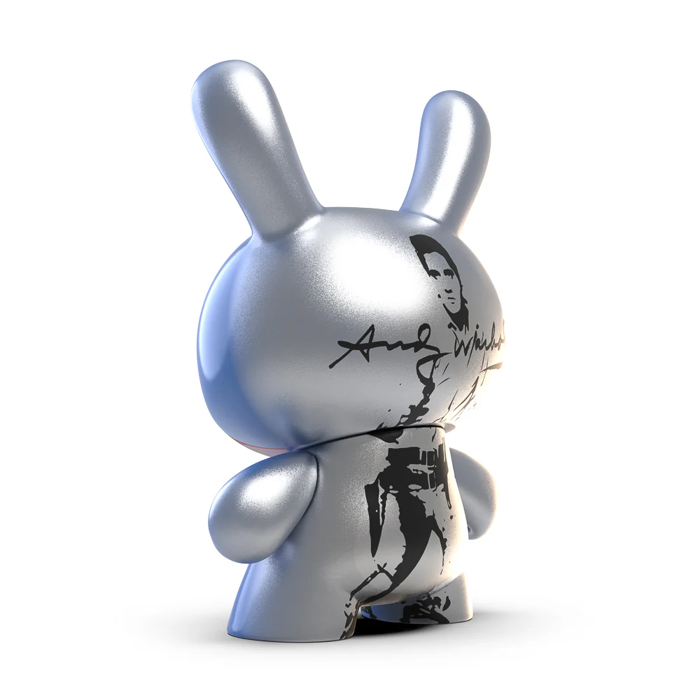 Andy Warhol 8” Masterpiece Flaming Star Elvis Dunny Art Figure - Limited Edition of 500 - Image 8