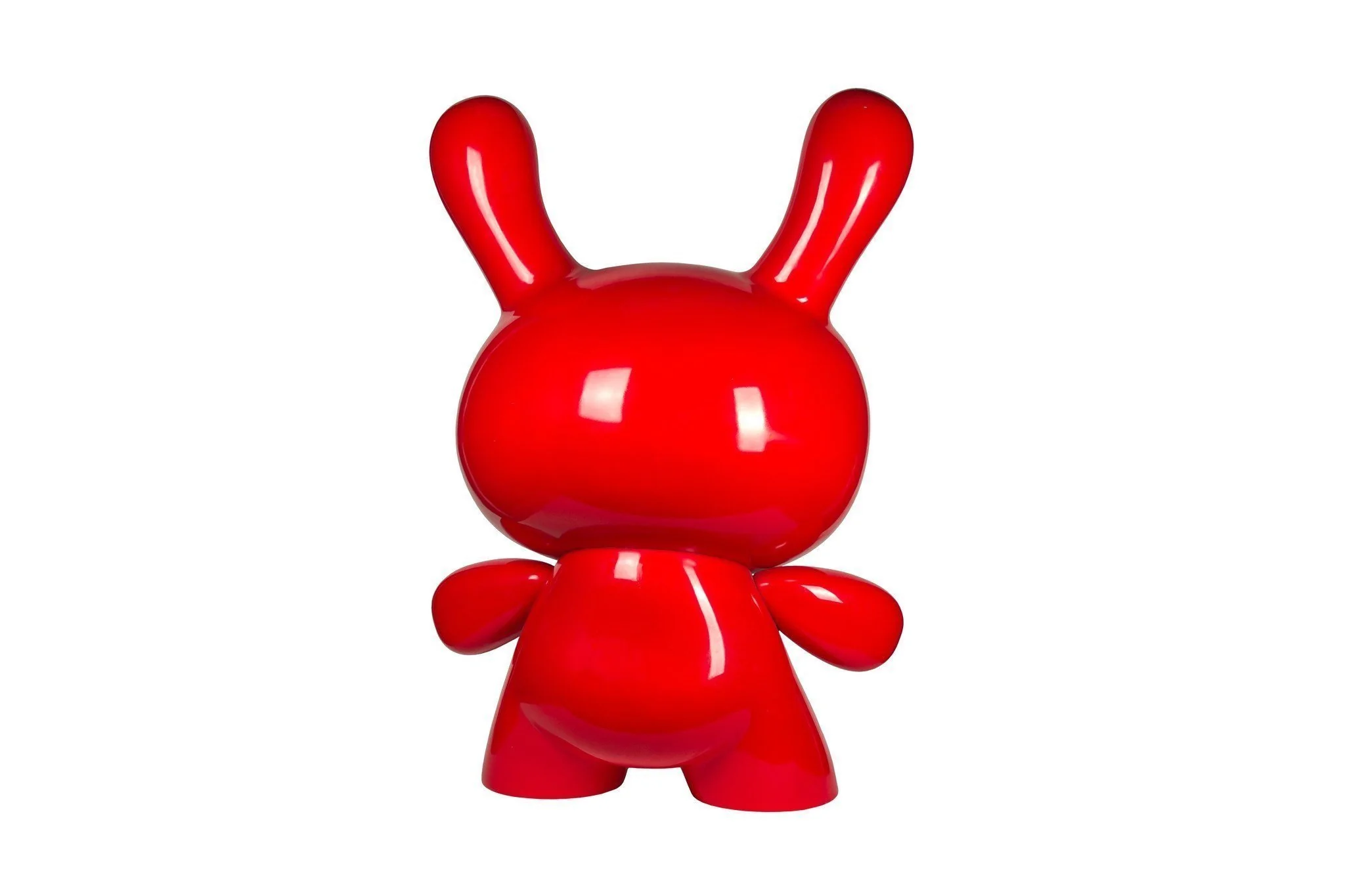 Art Giant Red 4-Foot Dunny Art Sculpture by Kidrobot - Image 3