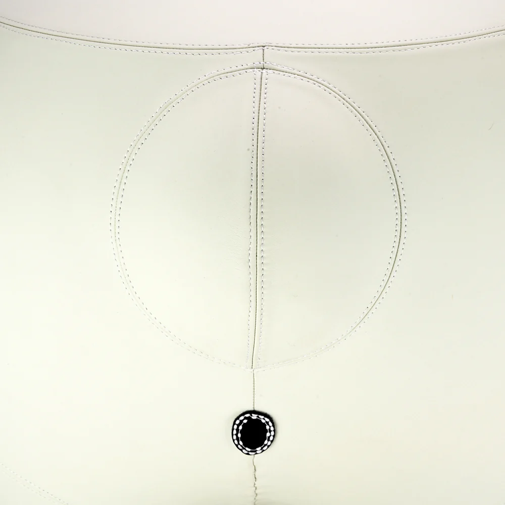 Kidrobot Leather Happy Labbit Stool  - Virgin White Edition - Image 9