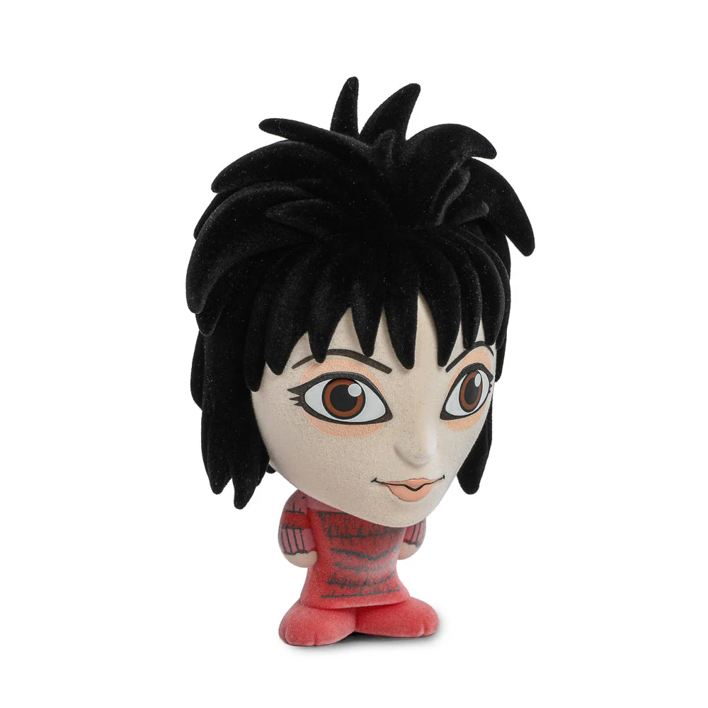 Beetlejuice Beetlejuice - Lydia Deetz & Beetlejuice Bhunny 4” Flocked Vinyl Figures Bundle - Image 4