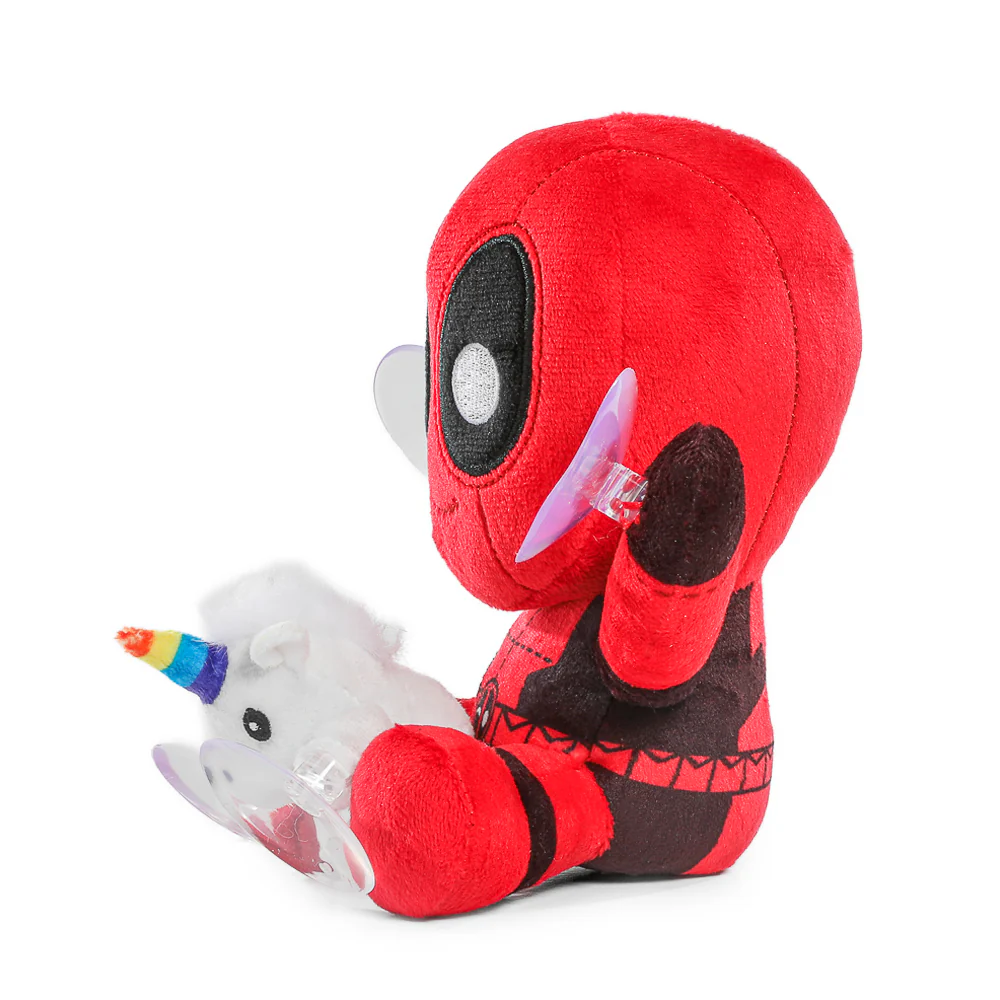 Deadpool with Unicorn Plush Window Clinger (PRE-ORDER) - Image 6