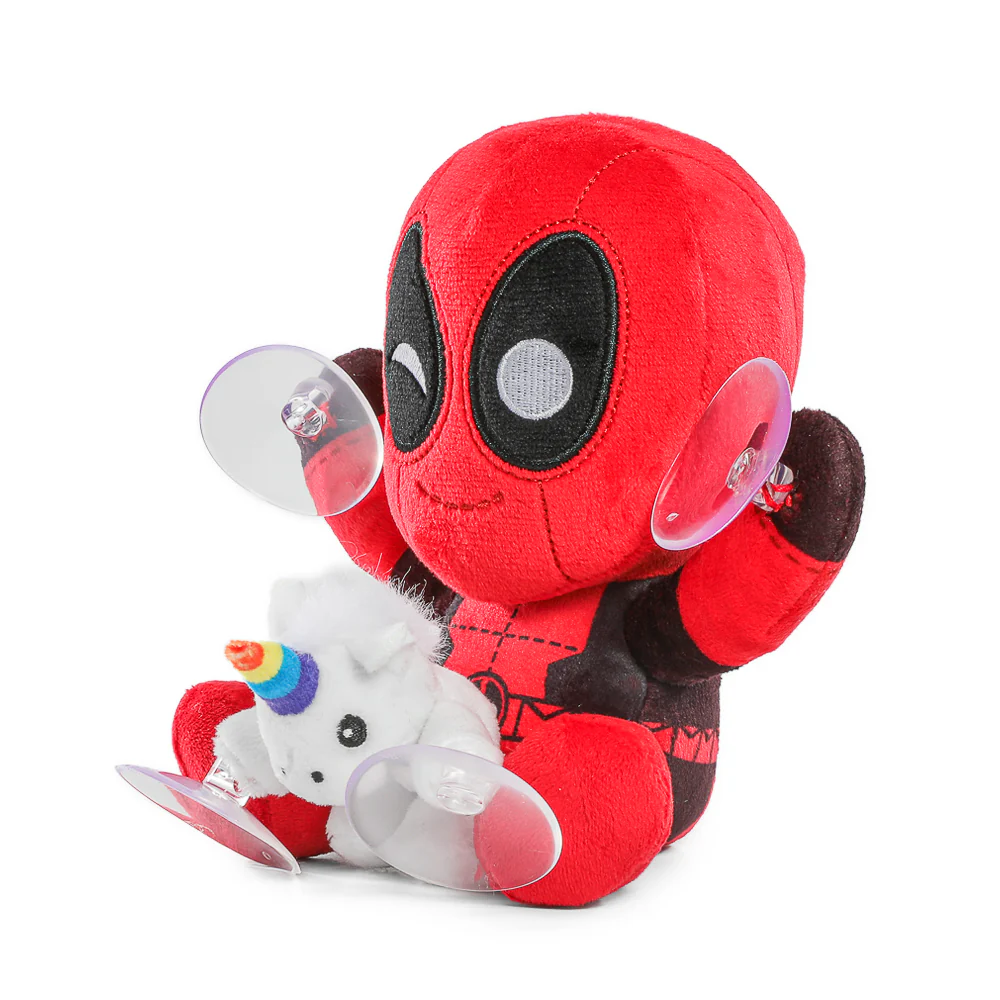 Deadpool with Unicorn Plush Window Clinger (PRE-ORDER) - Image 7