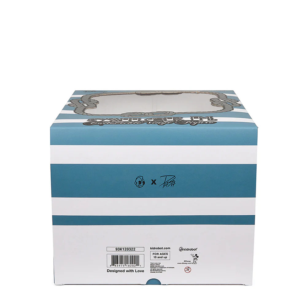 Disney Mickey Mouse "Sailor M." Collectible Vinyl Figure by Pasa - Exclusive Black and Gold Edition - Image 12