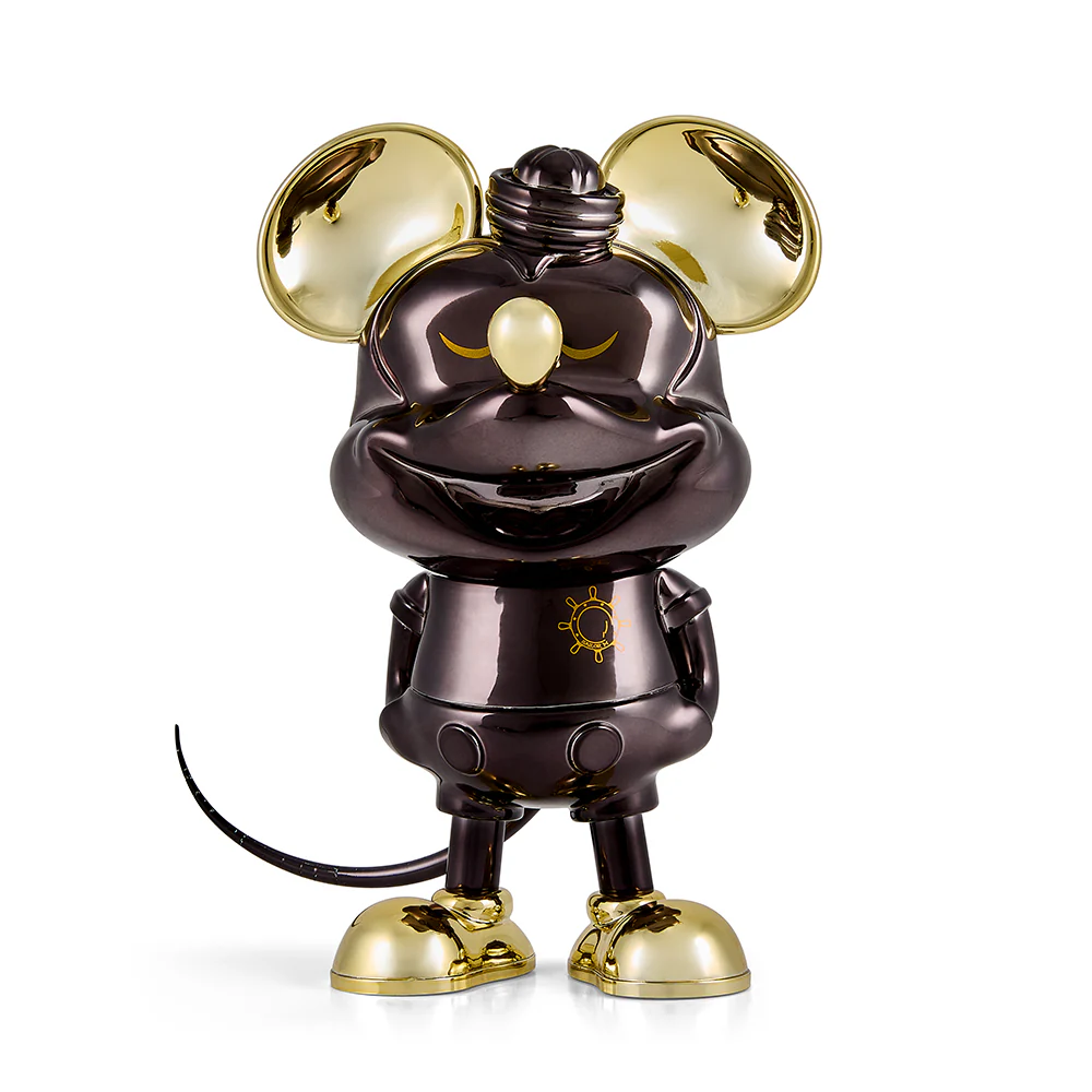 Disney Mickey Mouse "Sailor M." Collectible Vinyl Figure by Pasa - Exclusive Black and Gold Edition - Image 3