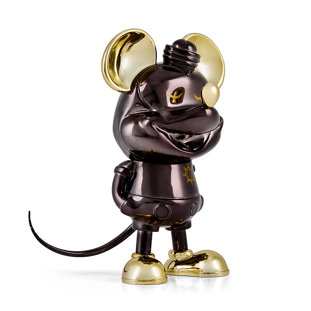 Disney Mickey Mouse "Sailor M." Collectible Vinyl Figure by Pasa - Exclusive Black and Gold Edition - Image 5