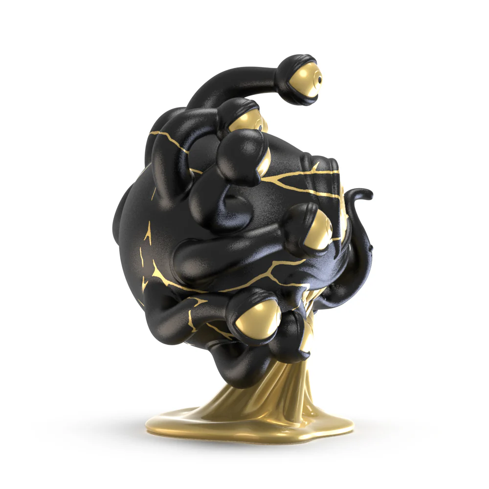 Dungeons & Dragons: Beholder 7" Resin Art Figure - 50th Anniversary Edition by Kidrobot - Image 10