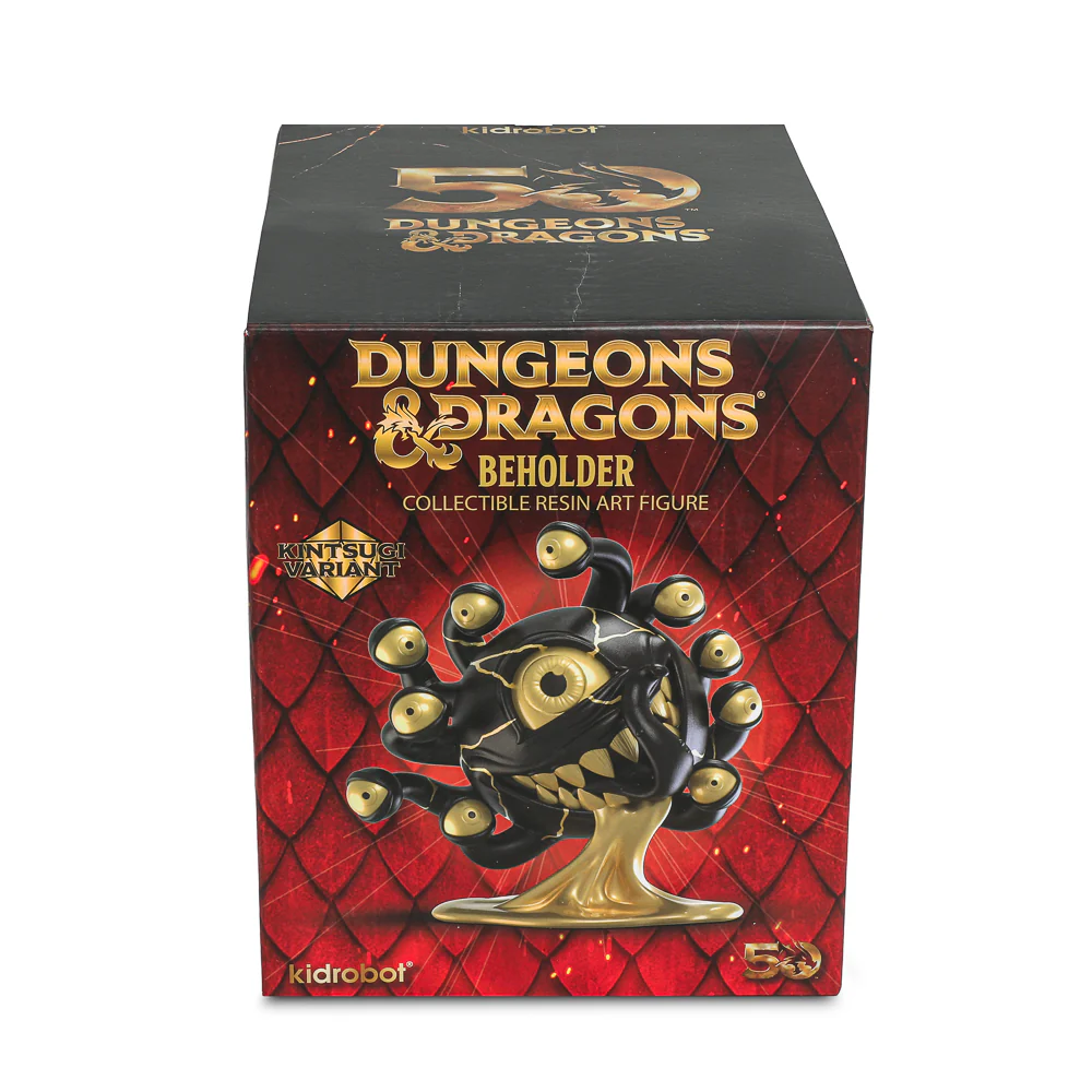 Dungeons & Dragons: Beholder 7" Resin Art Figure - 50th Anniversary Edition by Kidrobot - Image 11