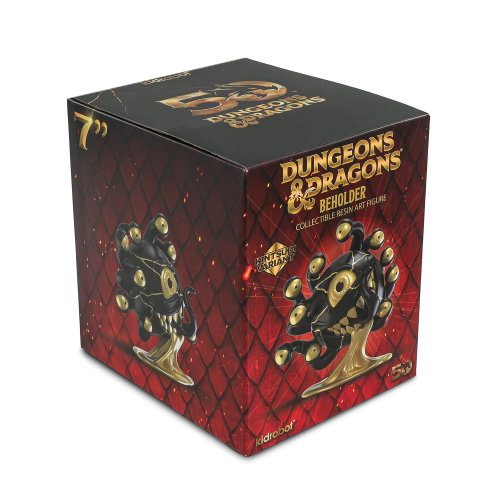 Dungeons & Dragons: Beholder 7" Resin Art Figure - 50th Anniversary Edition by Kidrobot - Image 12