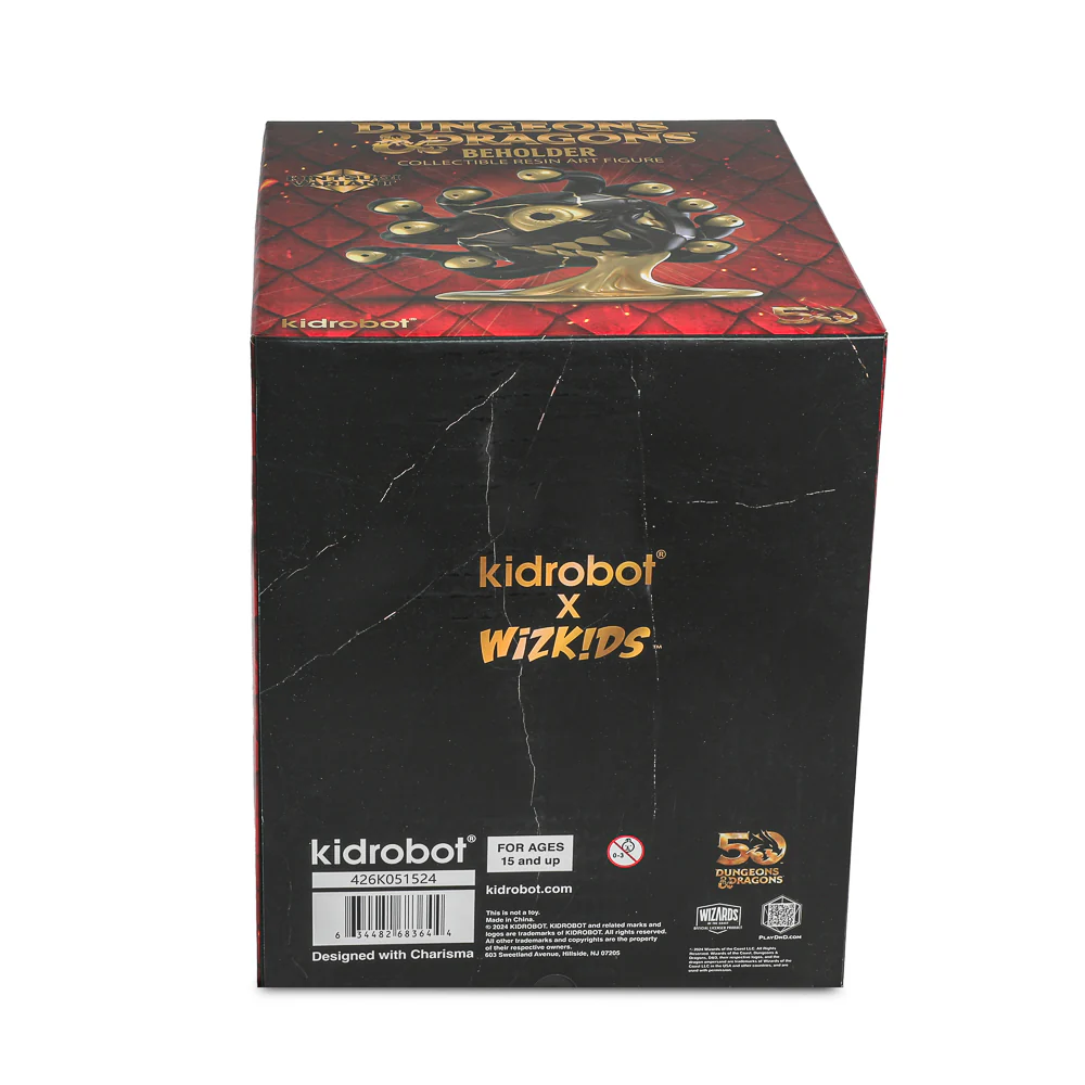 Dungeons & Dragons: Beholder 7" Resin Art Figure - 50th Anniversary Edition by Kidrobot - Image 17