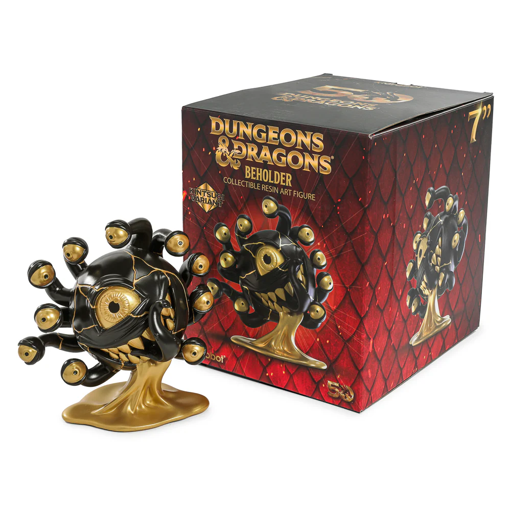 Dungeons & Dragons: Beholder 7" Resin Art Figure - 50th Anniversary Edition by Kidrobot - Image 3