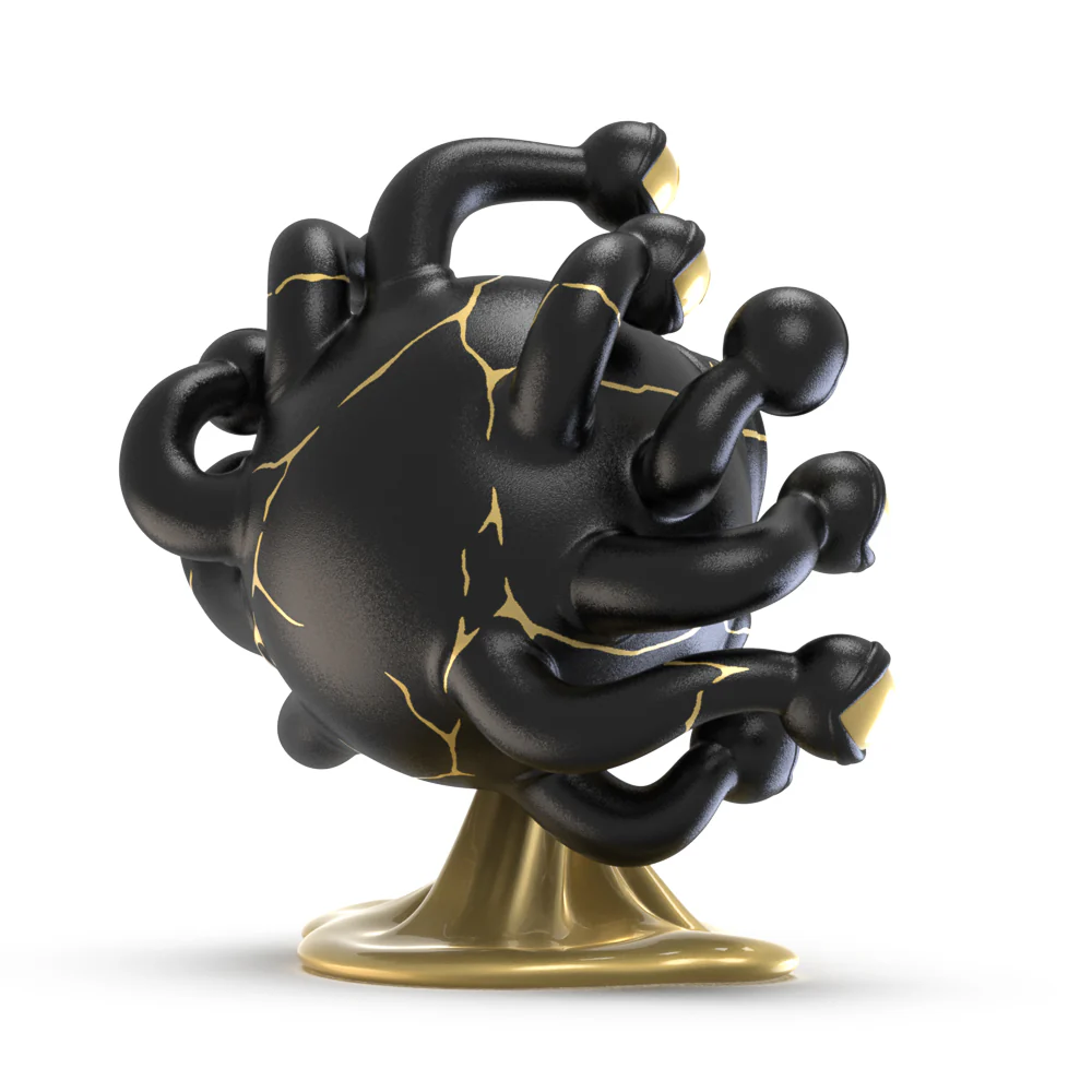 Dungeons & Dragons: Beholder 7" Resin Art Figure - 50th Anniversary Edition by Kidrobot - Image 9