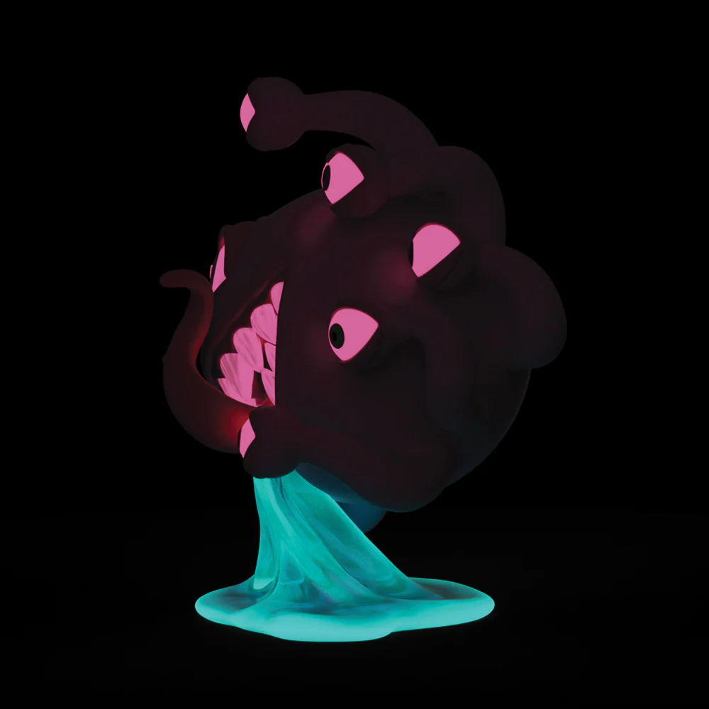 Dungeons & Dragons: Beholder 7" Resin Figure - Glow-In-The-Dark Edition by Kidrobot - Image 12