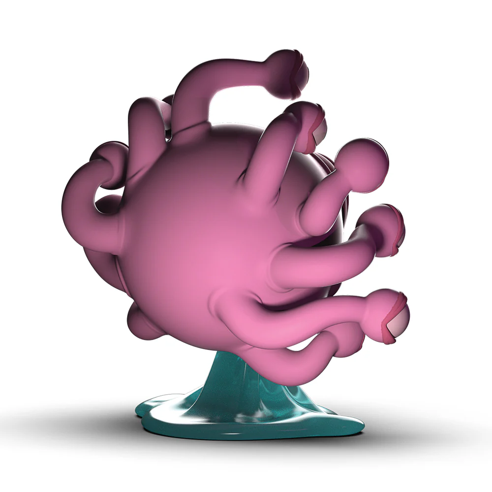 Dungeons & Dragons: Beholder 7" Resin Figure - Glow-In-The-Dark Edition by Kidrobot - Image 16