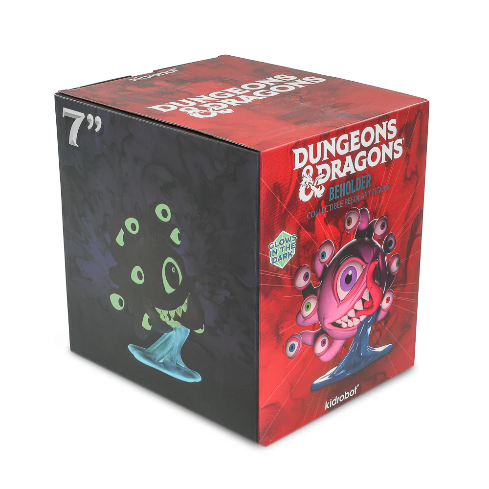 Dungeons & Dragons: Beholder 7" Resin Figure - Glow-In-The-Dark Edition by Kidrobot - Image 19