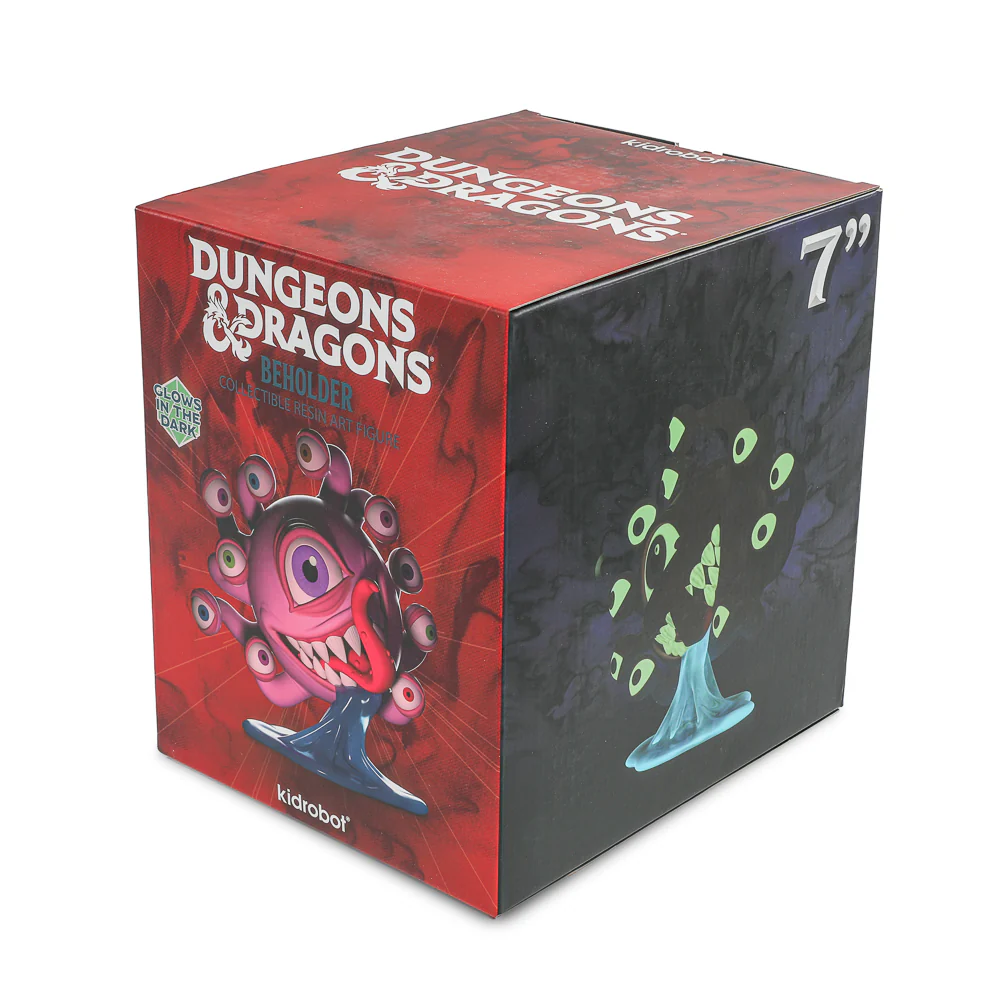 Dungeons & Dragons: Beholder 7" Resin Figure - Glow-In-The-Dark Edition by Kidrobot - Image 23