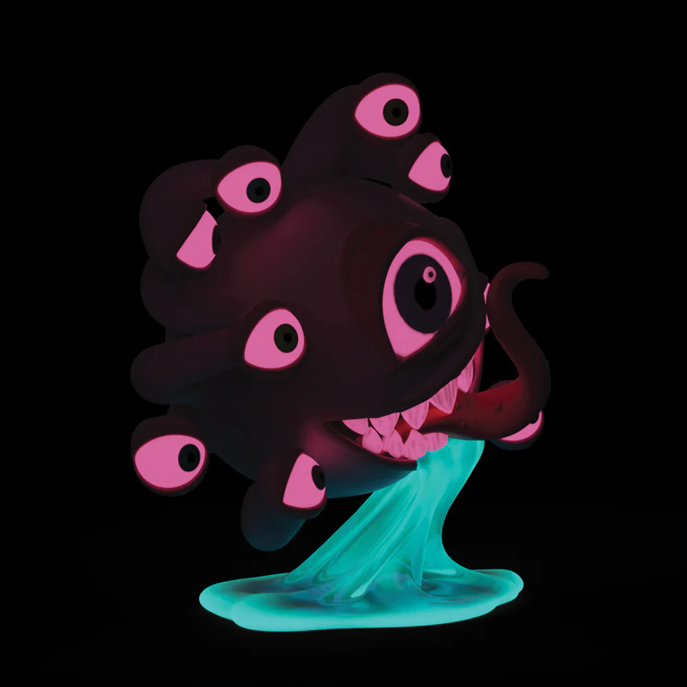 Dungeons & Dragons: Beholder 7" Resin Figure - Glow-In-The-Dark Edition by Kidrobot - Image 5