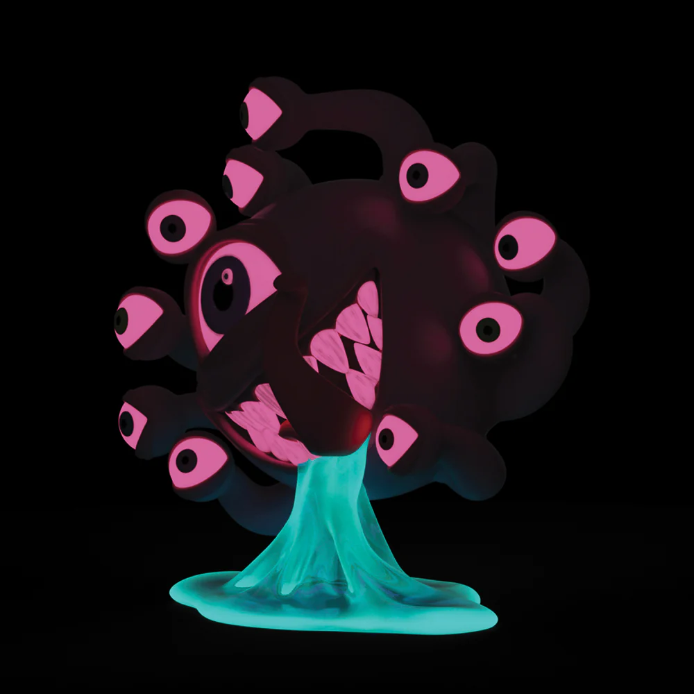 Dungeons & Dragons: Beholder 7" Resin Figure - Glow-In-The-Dark Edition by Kidrobot - Image 6