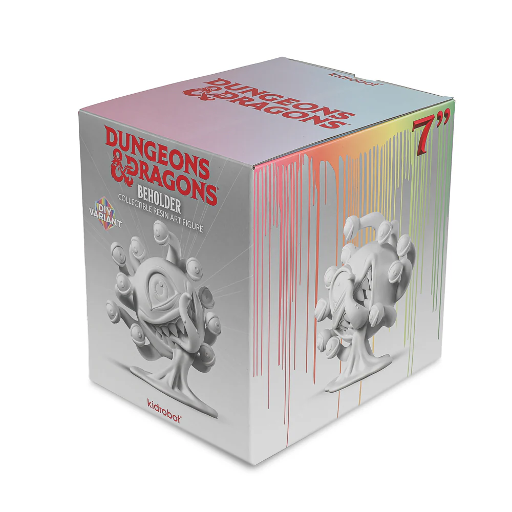 Dungeons & Dragons: Beholder 7" Resin Blank Art Figure by Kidrobot - Image 12